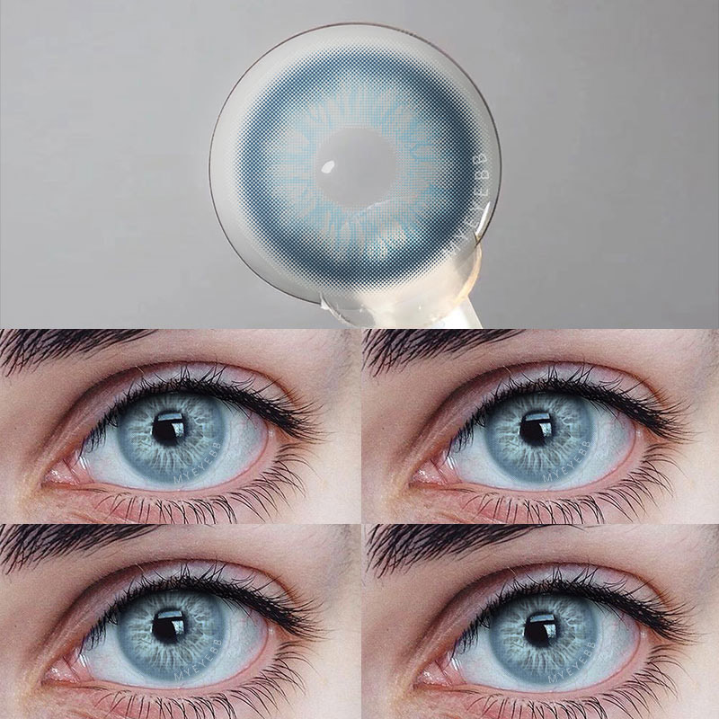 MYEYEBB Unspoken Mirage Blue Colored Contact Lenses  s SaSN 