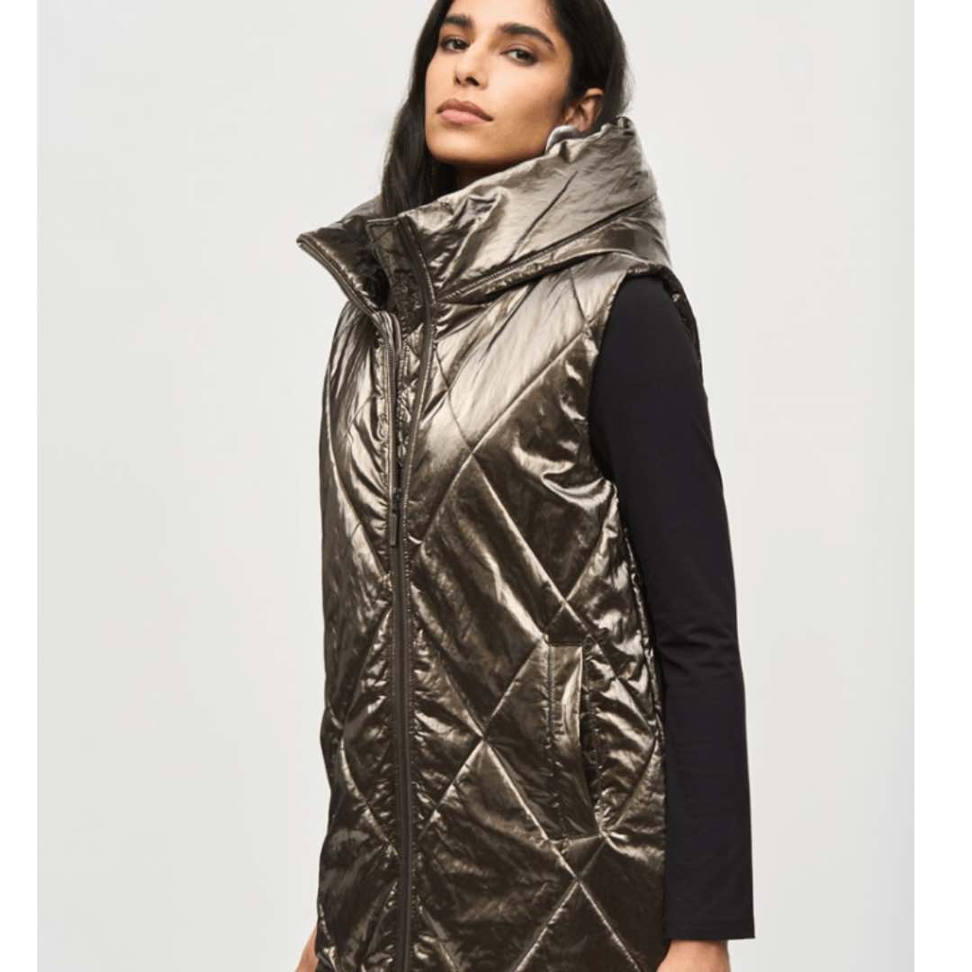 joseph-ribkoff-quilted-hooded-puffer-gilet-in-metallic-taupe