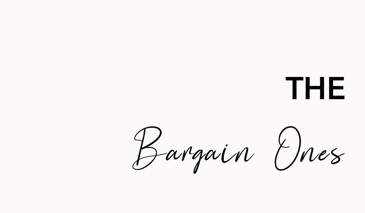 the-bargain-ones