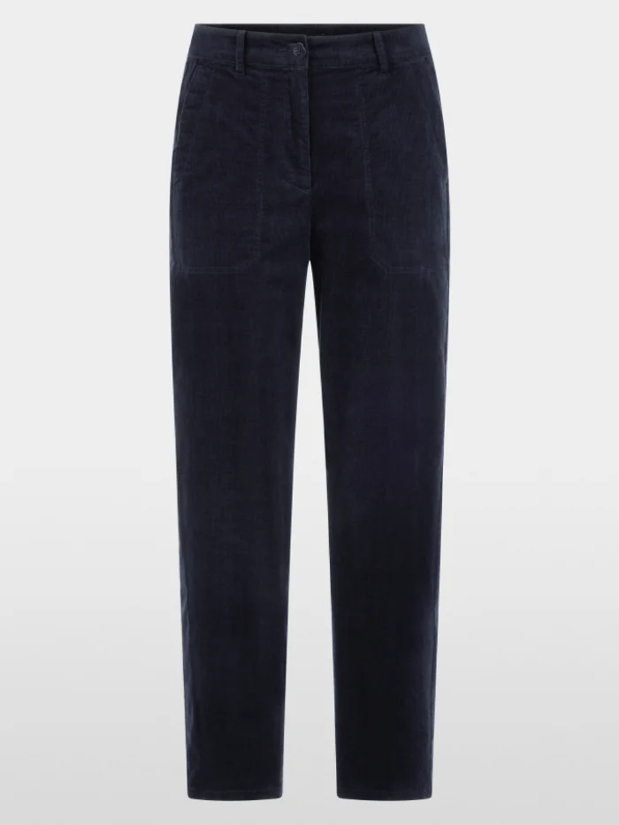 Marc Cain Sports Women's RUMA O-Shape Relaxed Fit Cord Trousers BS 81.19 W21 COL 394